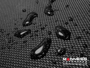 Alfa Romeo Stelvio Floor Liners - All Weather - Rubberized - Premium - Rear 3 Piece Set